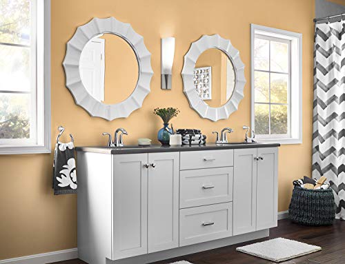 KILZ TRIBUTE Paint & Primer, Interior, Eggshell, Canary Song, 1 Gallon - color: CANARY SONG, size: 128 Fl Oz (Pack of 1), style: Eggshell