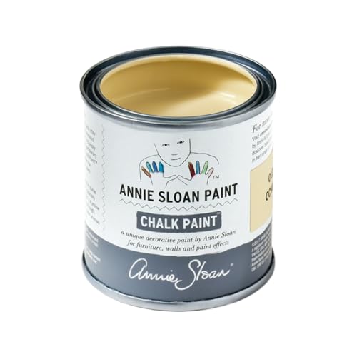 Annie Sloan Chalk Paint® (Old Ochre, 120 ml/4.06 Fl Oz) a unique decorative paint for furniture, cabinets and home décor with no sanding or priming - color: Old Ochre, size: 4 Fl Oz (Pack of 1)