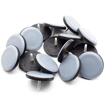 16Pcs 1-1/2 Inch Nail On Furniture Sliders
