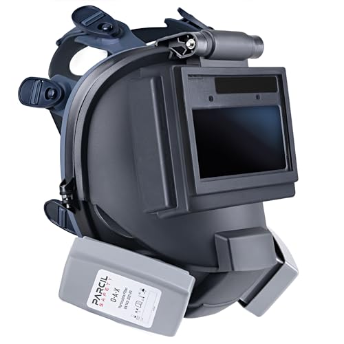Parcil Distribution WF-101 Auto-Darkening Full Face Welding Respirator Mask
