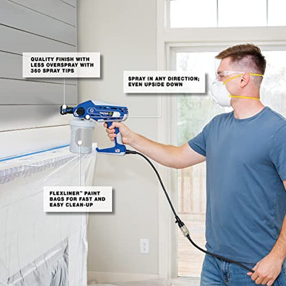 Graco TrueCoat 360 Airless Paint Sprayer, Single Speed