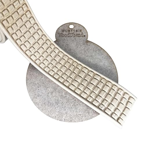 WoodUBend Trim WUB0118IE 208x5.7cm Heat Bendable & Flexible Wood Trims - DIY Craft, Furniture & Home Decor - Easy to Apply & Paint - Versatile, Reusable & Durable - size: 208x5.7cm