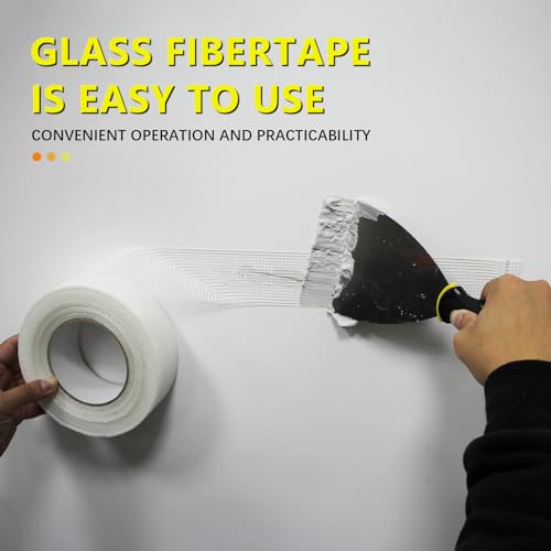 20" 100 Feet Drywall Joint Tape, Self-Adhesive Encrypted Fiberglass - size: 20" x 100ft