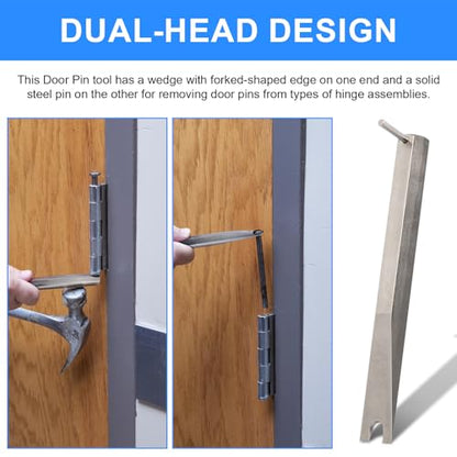 Door Hinge Pin Removal Tool Replacement for Crain 362 Door Pin Tool - Remove Door Pins Quickly Without Marring the Finish, Door Pin Removal Tool, 1 Pcs