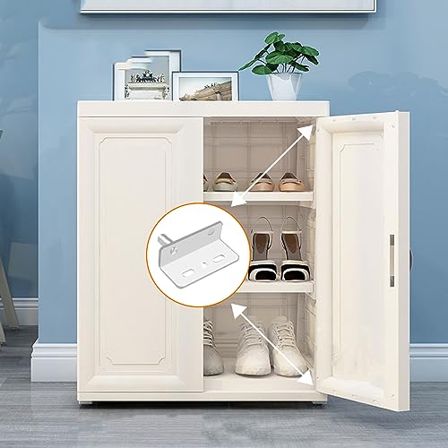 2 Sets Pivot Hinges Silver Heavy Duty Concealed Shaft Door Hinges - color: Silver