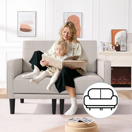 10Pcs Sectional Couch Connectors, Universal Couch Clamps for Sectionals, Universal Couches Connector Straps, Easy to Install, No Tools Required, Fasten Sofa Legs Together