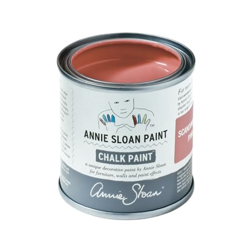 Annie Sloan Chalk Paint® (Scandinavian Pink, 120 ml/4.06 Fl Oz) a unique decorative paint for furniture, cabinets and home décor with no sanding or priming - color: Scandinavian Pink, size: 4.06 Fl Oz (Pack of 1)