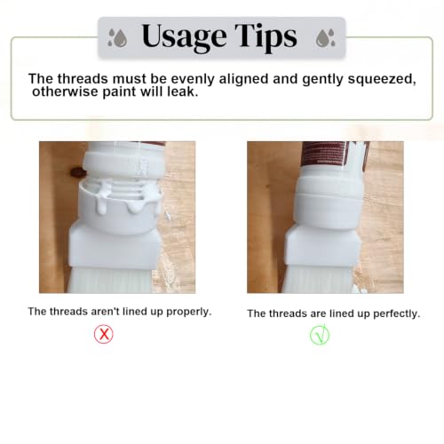 White Touch-Up Paint Pen for Wood,Furniture,Cabinets,6.35 Oz - color: White