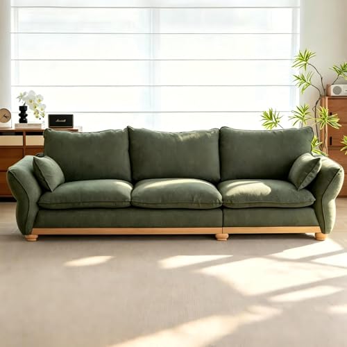 2 Inch Wooden Bun Feet for Furniture Set of 4, Round Unfinished Replacement Legs for Sofa,Couch, Cabinet,Chair,Ottoman