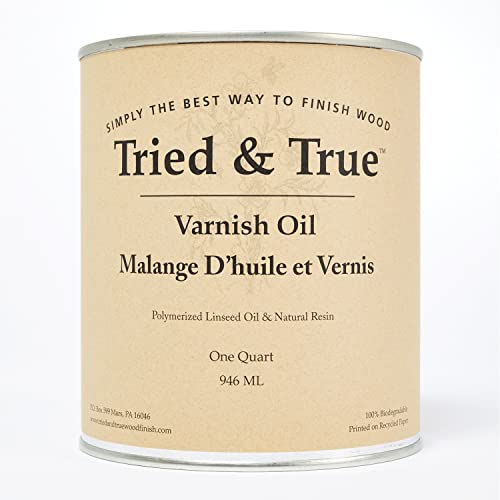 Tried & True Superior Varnish Oil Wood Finish, Quart - size: Quart