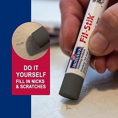 Mohawk Fil-Stik Wax Putty Stick for Wood Repair, Sharkfin M230-0005, 1 Count