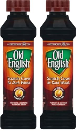 OLD ENGLISH 75144CT Furniture Scratch Cover, for Dark Woods, 8 Oz Bottle (Case of 6) (Pack of 2) - size: case of 6 (Pack of 2)