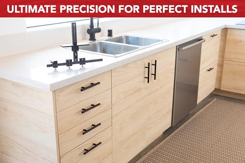 The Original Cabinet Hardware Jig - Made in USA - Most Accurate Tool for Knobs and Pulls - Hand Calibrated by True Position Tools - size: ORIGINAL