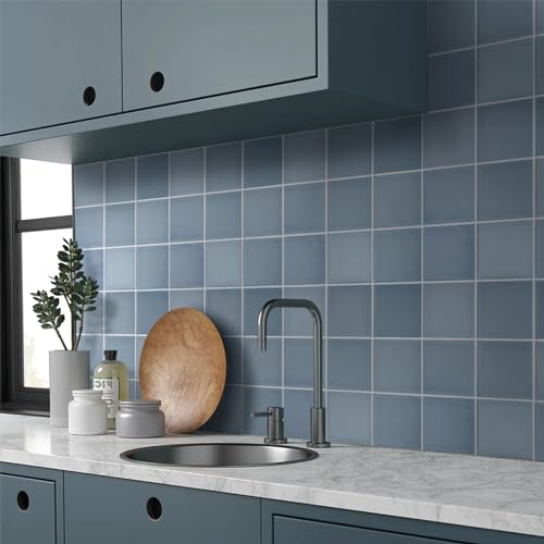 Commomy 10 Pcs Faux Brick 3D Peel and Stick Tile 11.8"x11.8" - color: Brick-09B