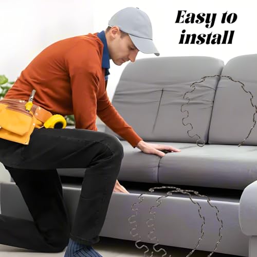 6 Pack 23" Sofa Chair Upholstery Spring Replacement for Furniture Sofa Couch Recliner Chair Glider Rocker
