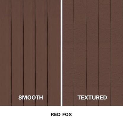 KILZ Over Armor Smooth Solid Coating Resurfacer, Red Fox, 1 Gallon - color: Red Fox, style: Smooth