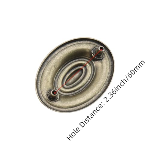 Antique Cabinet Ring Pull, Zinc Alloy Drawer Pulls, 2Pcs - style: Type-1