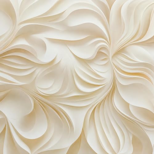 Peel and Stick Wallpaper Beige Brown Abstract Self Adhesive Removable - color: Cream, size: 17.7" x 78.7"
