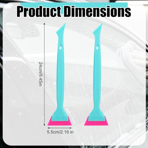 XIHIRCD 2pcs Dual Head Window Tint Tool, Professional Vinyl Wrap Tool