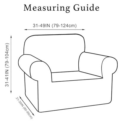Turquoize Stretch Velvet Chair Cover Sofa Covers for Living Room Armchair Cover Chair Slip Covers with Arms Armchair Slipcover with Elastic Bottom Crafted from Soft Velvet Fabric (Chair, Coco Mocha) - color: Coco Mocha, size: Armchair