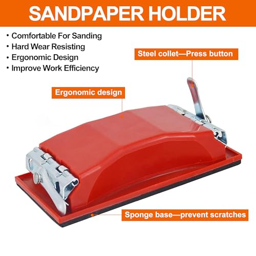 Wet & Dry Sandpaper Set, 42 Sheets of 120 to 3000 grit Sand Paper - style: sandpaper-42 pcs