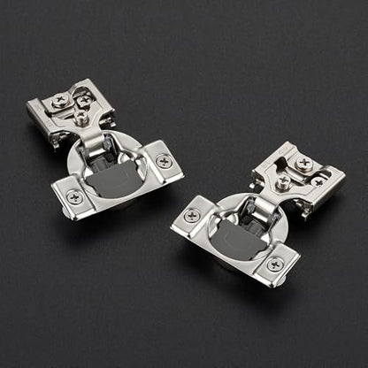 Soft Close Hinges for Kitchen Cabinet Hinges, 3/8 Inch Overlay, 10 Pack - size: 3/8 inch Overlay