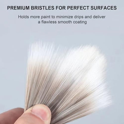 King Origin 6 PCS Paint Brushes, 1 Inch Angled Paint Brush - size: 1 Inch, 6 Pack