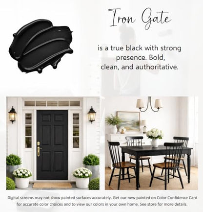 ALL-IN-ONE Paint by Heirloom Traditions, Iron Gate, Gallon - color: Iron Gate, size: 128 Fl Oz (Pack of 1)