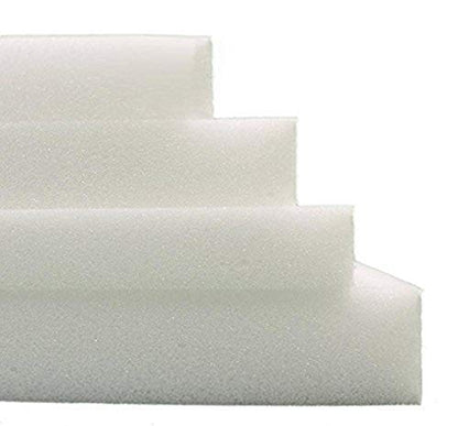 AK TRADING CO. Upholstery Foam Cushion (Great for Chairs, Seat Replacement Foam, Foam Pads and Back Cushions) - Set of 4 (1"H x 24" W x 24" L)