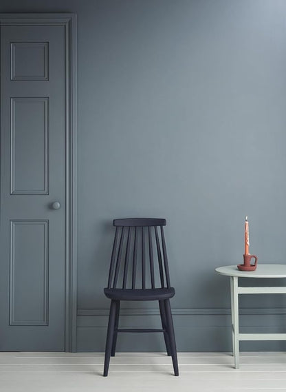 Annie Sloan Satin Paint (Cambrian Blue, 25 Fl Oz/750 mL). Soft sheen for interior wood and metal. Self-leveling, all-in-one paint with no wax or lacquer required. - color: Cambrian Blue