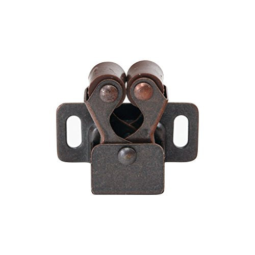 10 Pack Rok Hardware Roller Catch Brown Oil-Rubbed Bronze Copper Finish Heavy Duty Latch for Cabinet Closet Doors ROKRLCS