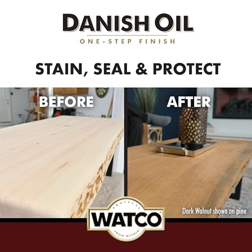 Watco Dark Walnut Danish Oil Wood Finish