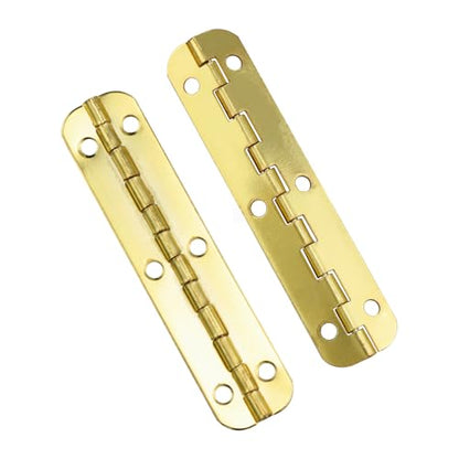6 Pcs Small Piano Hinge, 2.56 in with Mounting Screws