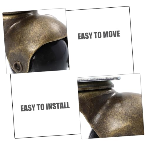 YARNOW Furniture Caster Wheels Brake Feature 4 Casters