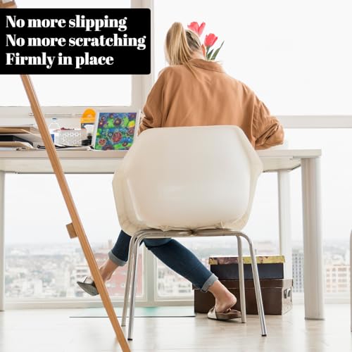 96 Pcs Non Slip Furniture Pads 3/4 in Round Black Plastic Rubber Furniture Pads Self Adhesive Rubber Anti Skid Pad Anti Slip Table Legs Chair Feet Furnitures Pad for Hardwood Tiles Floors