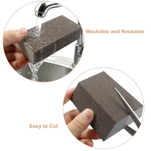8 pcs 120 Grit Sponge Sanding Block - size: 120 Grit