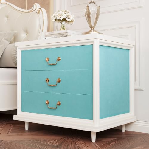 VaryPaper 15.7" x 78.7" Aqua Blue Velvet Fabric Self Adhesive Felt Drawer Liner Soft Fabric Flocking Lining for Jewelry Box Dresser Shelves Velvet Wallpaper Peel and Stick Large Felt Sheets for Crafts - color: Aqua Blue
