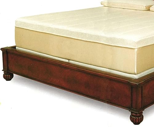 OUTWATER Architectural Products BUN32-CH 1-7/8 in. x 3-5/8 in. Stained Cherry Solid Hardwood Round Bun Foot 4 Pack with 4 Free Insert Nuts and Drill Bit