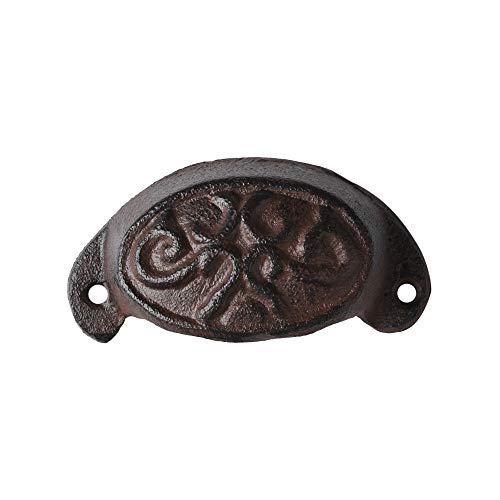 PopTop Brass Retro/Vintage Rustic Cast Iron Drawer Knob/Pull