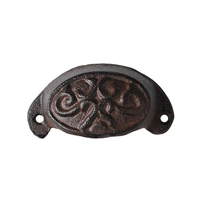 PopTop Brass Retro/Vintage Rustic Cast Iron Drawer Knob/Pull