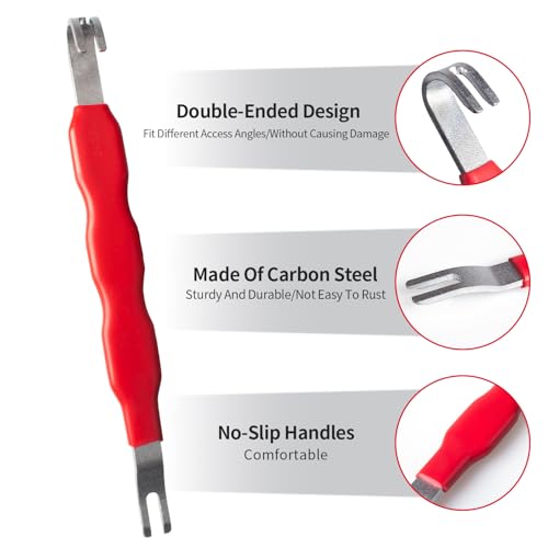 2 PCS Electrical Disconnect Pliers for Cars, 60 Degree Automotive Electrical Connector Pliers and Electrical Connector Separator Tool - style: Electrical Disconnect Pliers Set 3