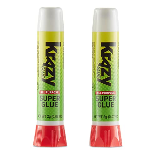 Krazy Glue All Purpose Instant Superglue, 2 g, (6 x 2 Packs) - size: 12 Count