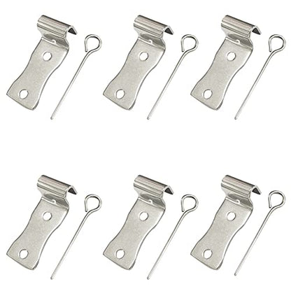 Sofa Savers Zig Zag Spring Repair Bracket Kit - 6 Piece Set for Furniture, Chair, Couch & Sofa Upholstery Spring Replacement