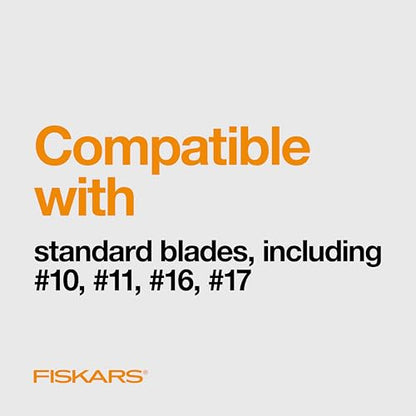 Fiskars 6" Detail Craft Knife, Exacto Hobby Utility Knife, Durable Aluminum