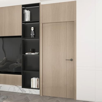 Extra Wide Contact Paper Wood Grain Brown Beige Wood Textured Wallpaper - color: Brown, size: 31.5" x 157.4"