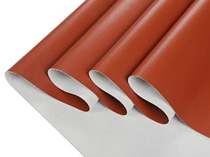 CDY Marine Vinyl Faux Leather: Soft Waterproof Faux Leather Fabric 54"x 36" - color: Brown