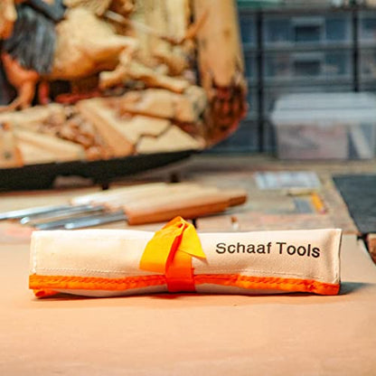 Schaaf Wood Carving Tools 4-pc Wood Chisel Set, Fishtail Gouges, Cr-V 60 - color: 4 Piece Fishtail Set