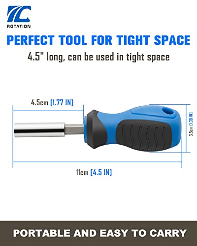 ROTATION 38PC 1/4 Bit Driver Screwdriver Bit Set - style: 38pc