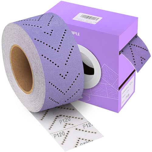 Purple Ceramic Sandpaper Roll 120 Grit 2-3/4" x 13 Yard - style: 120 Grit