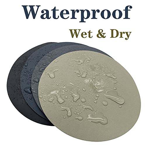 3000 4000 5000 7000 10000 Grit Wet Dry Sandpaper, 25 PCS 6 Inch Silicon Carbide Hook & Loop Sanding Disc for Auto Metal Wood Daily Polishing - style: 6in-25pcs(Grit 3000-10000)